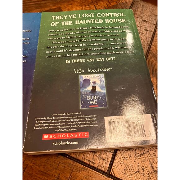 K.R. Alexander Book Lot 2, Bury Me, Scare Me, Paperback Scholastics, Kids - Picture 5 of 8